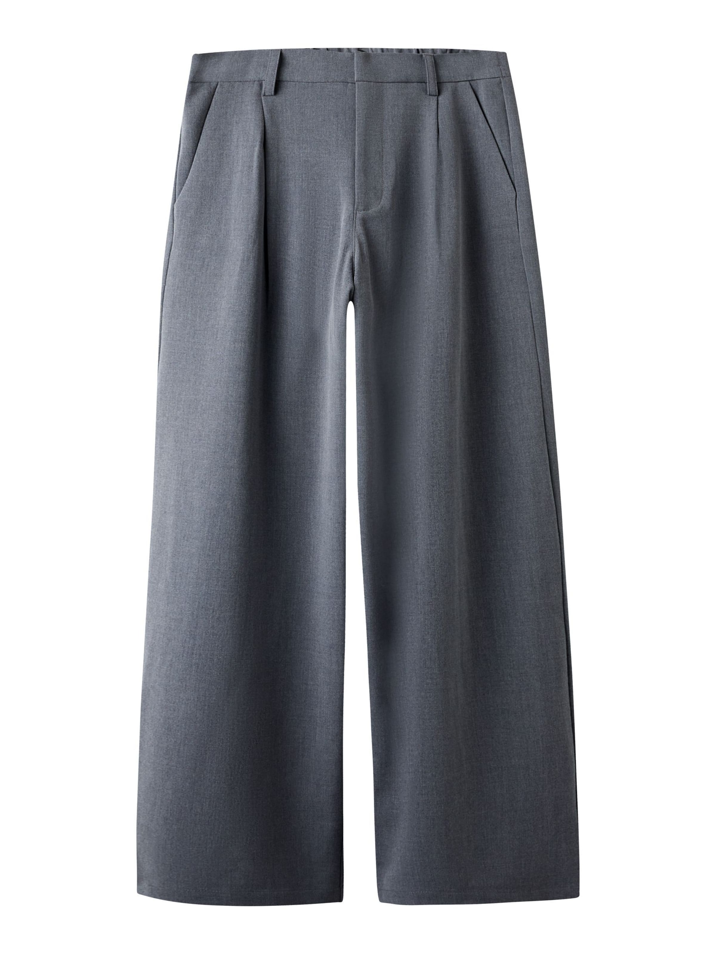 LMTD Trousers in Grey: front