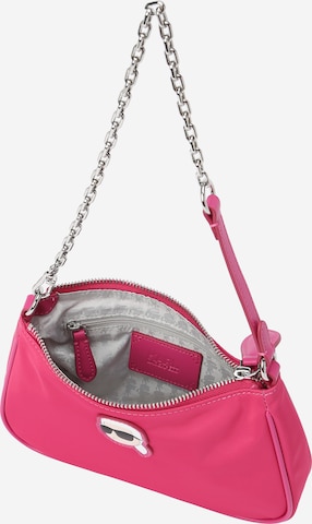 Karl Lagerfeld - Bolso de hombro en rosa