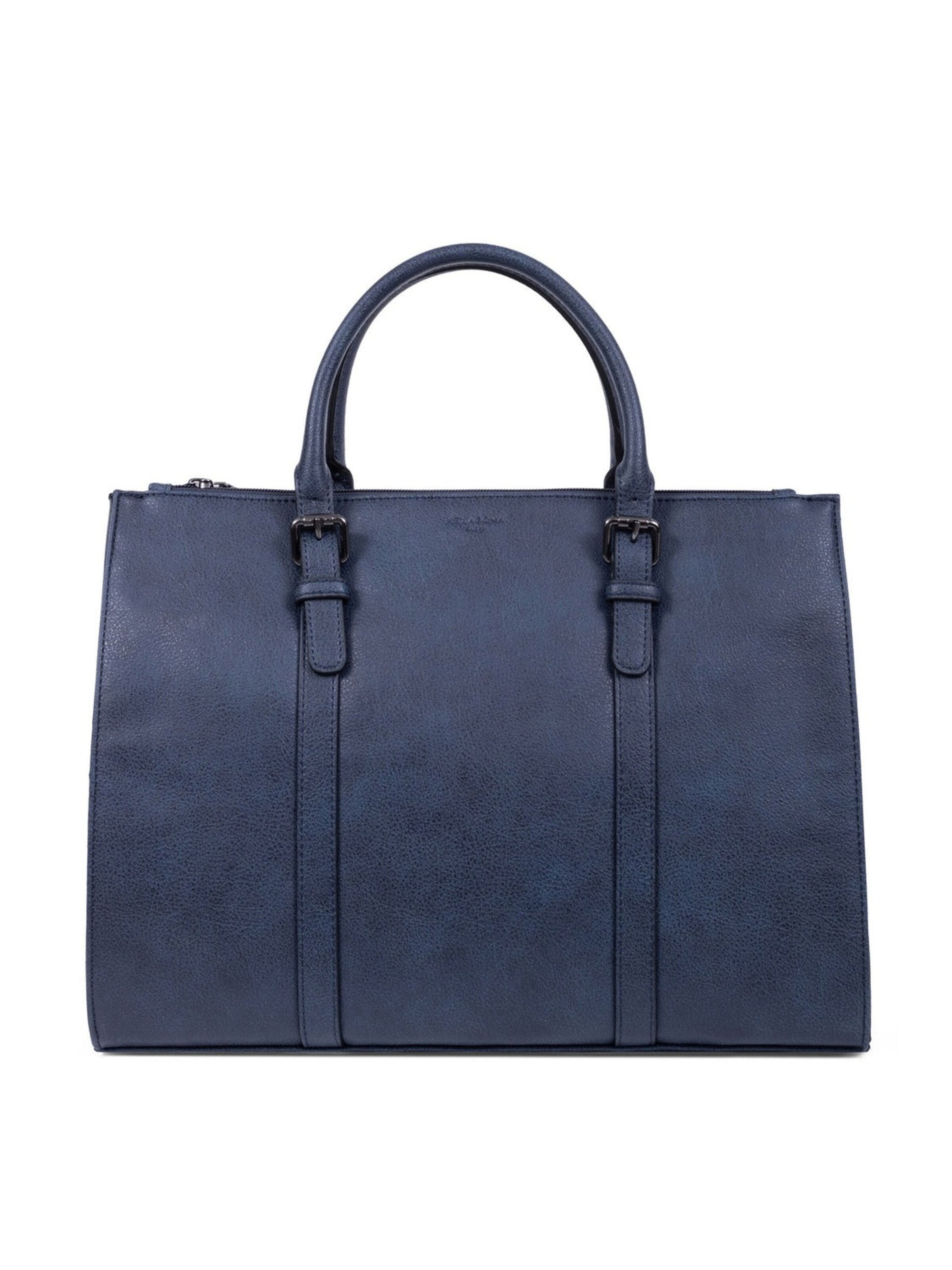 Sacs à main 'Gracieuse' Hexagona en bleu : devant