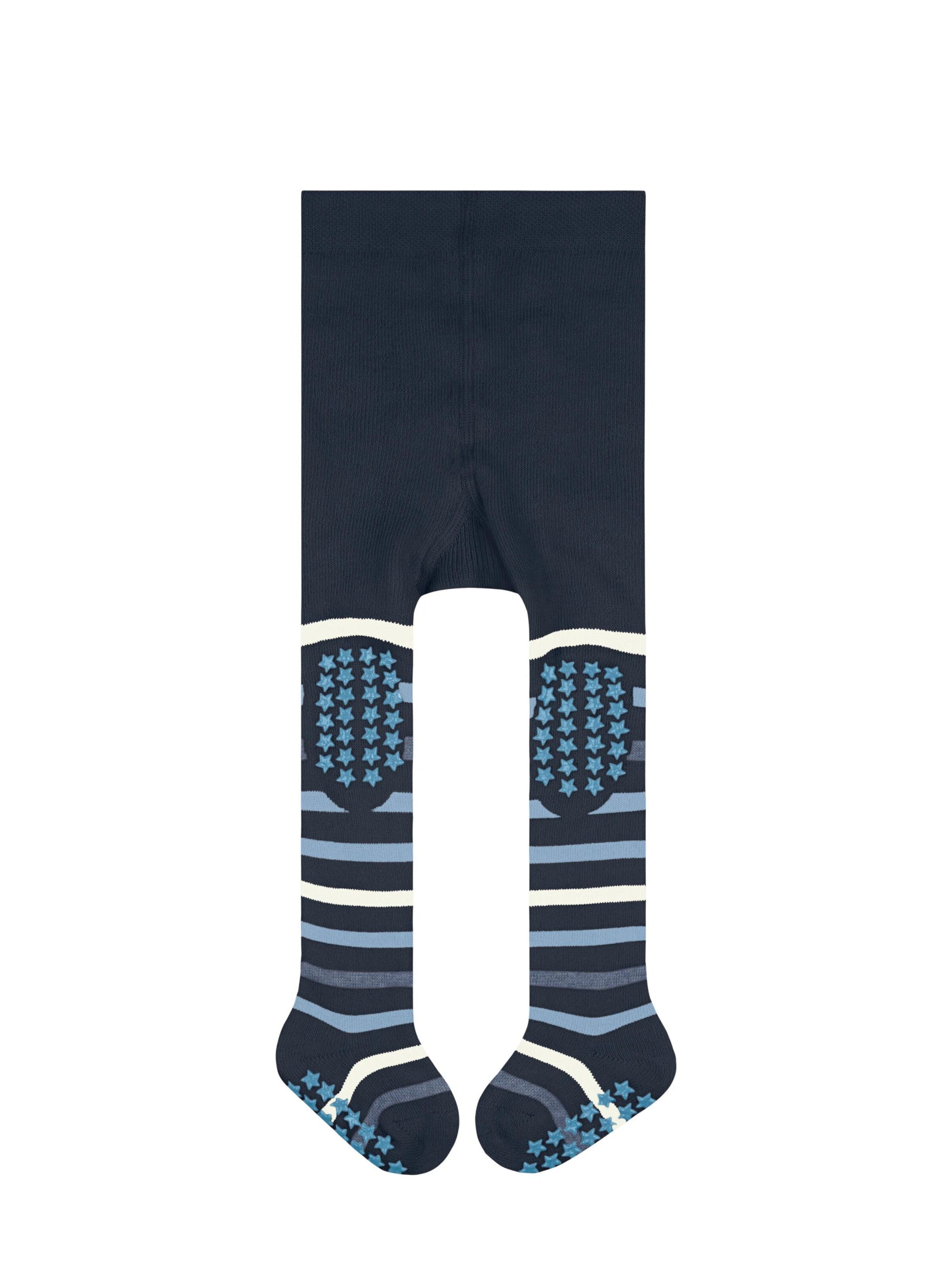 FALKE Tights 'Multi Stripe' in Blue: front