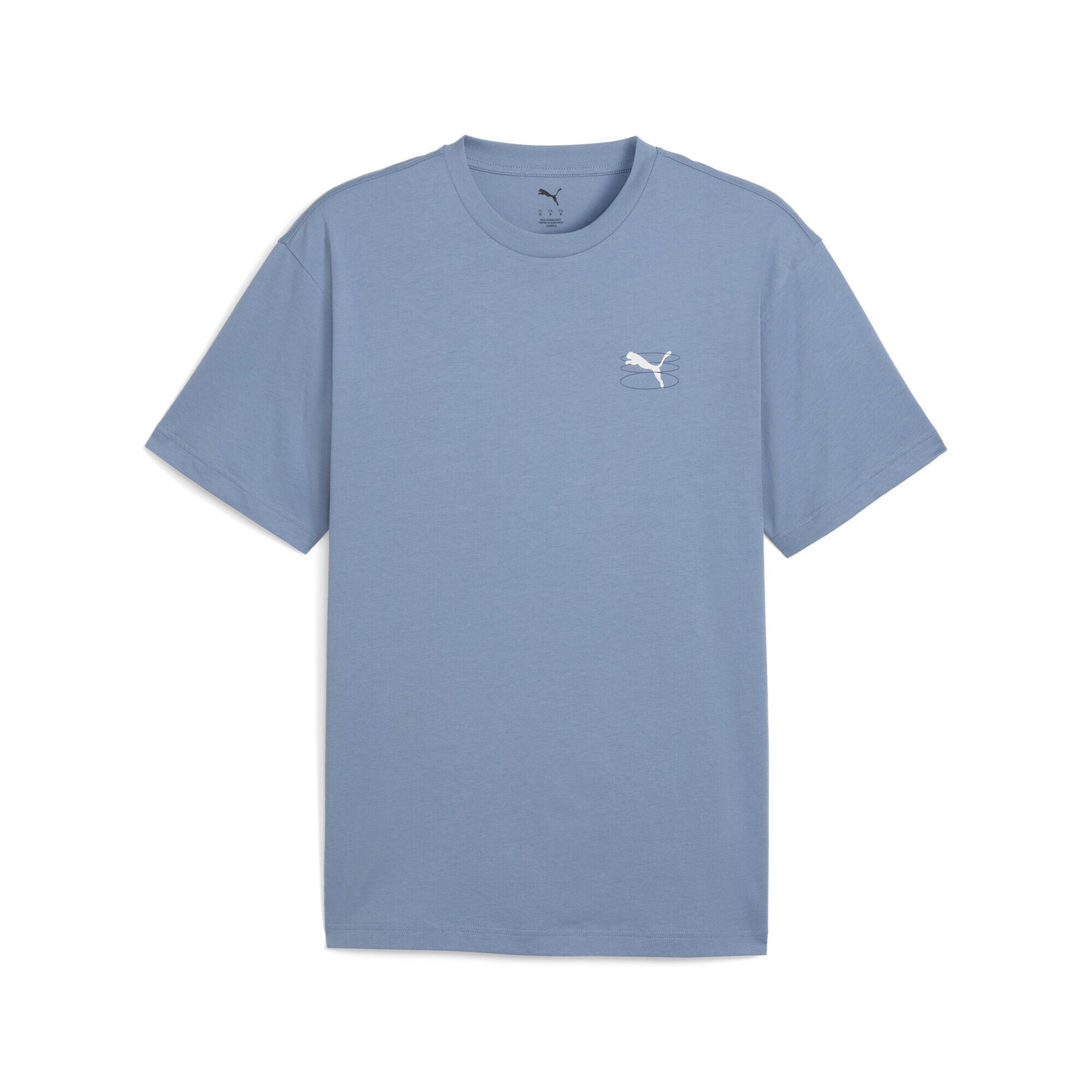 PUMA Shirt in de kleur Opaal / Donkerblauw / Wit, Productweergave