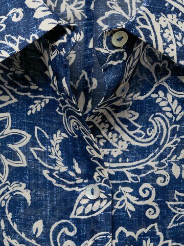 MANGO Blouse 'NEMO' in Blue