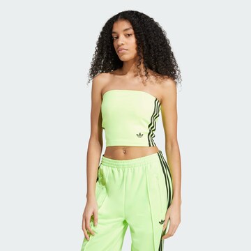 Haut 'Adicolor' ADIDAS ORIGINALS en vert : devant