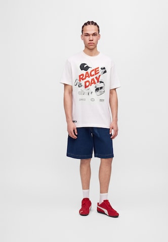 PUMA Футболка 'F1 Race Day' в Белый