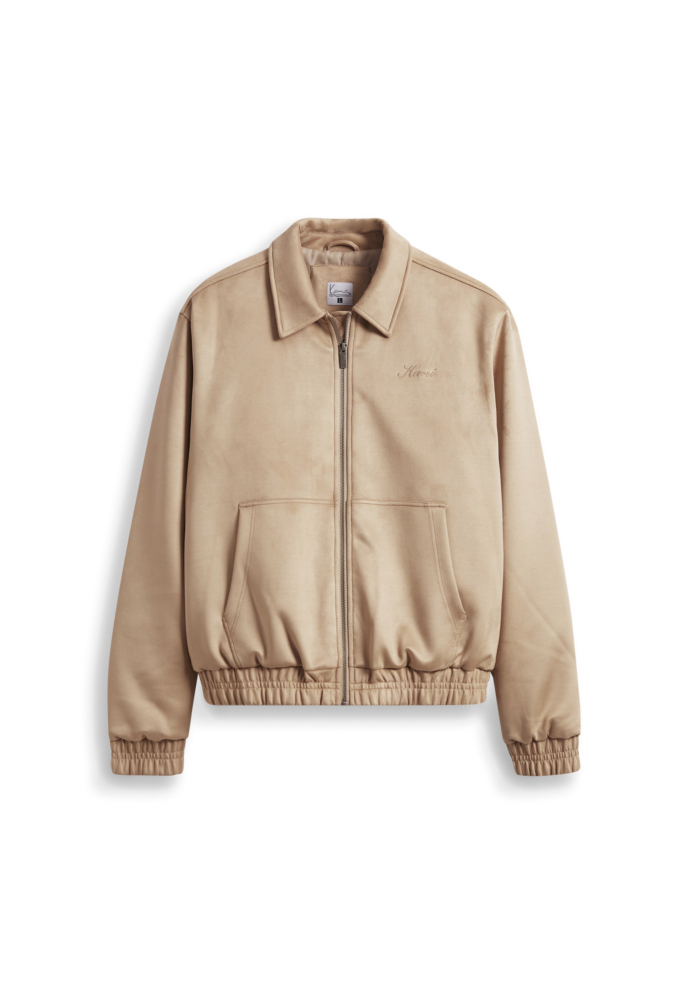 Karl Kani Jacke in Beige: Vorderseite