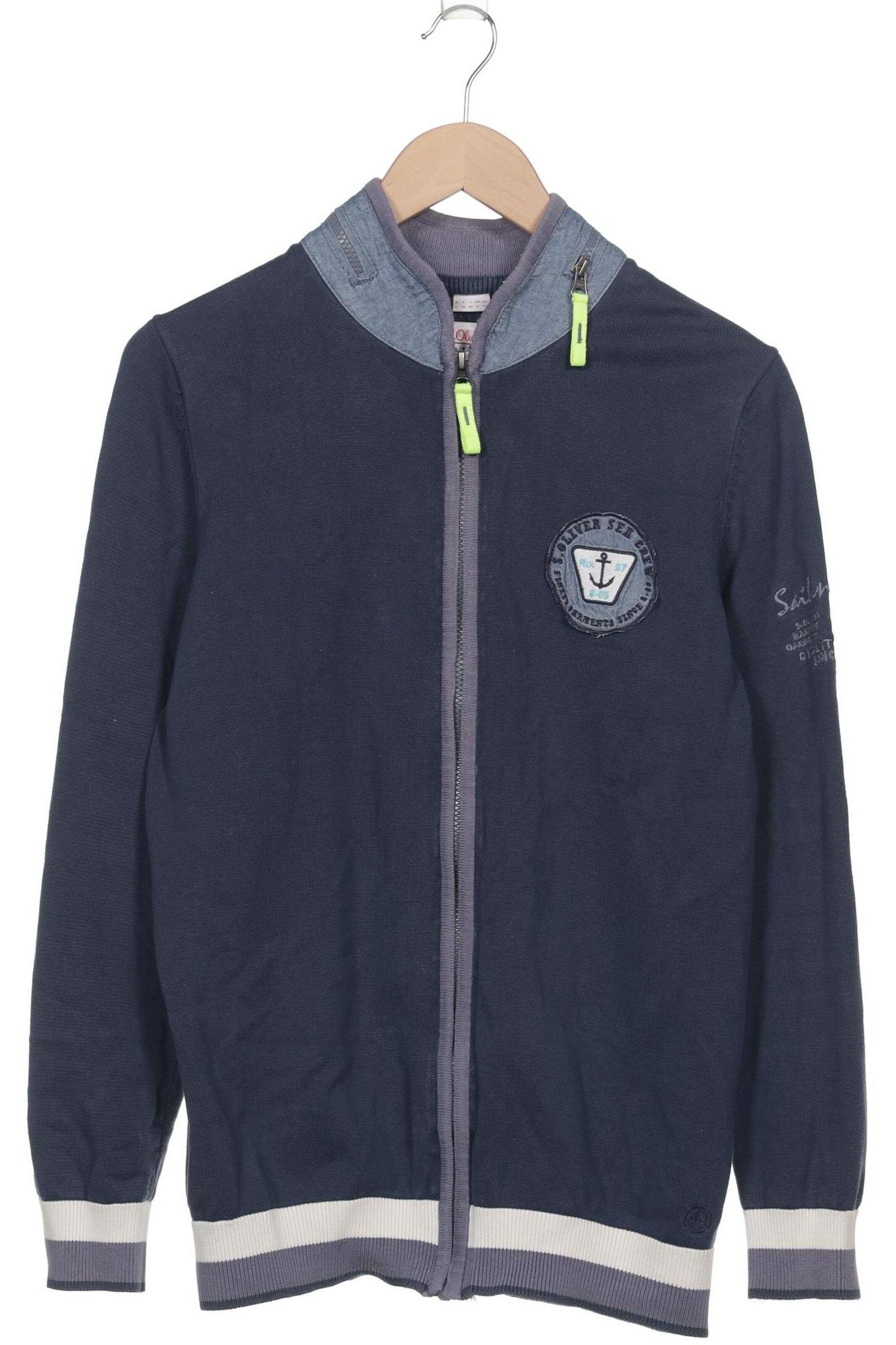 s.Oliver Sweater & Cardigan in L in Blue: front