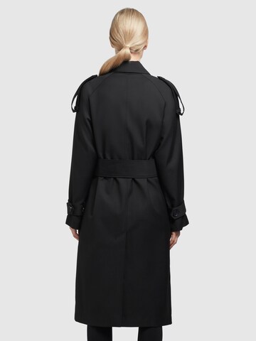 Manteau mi-saison khujo en noir