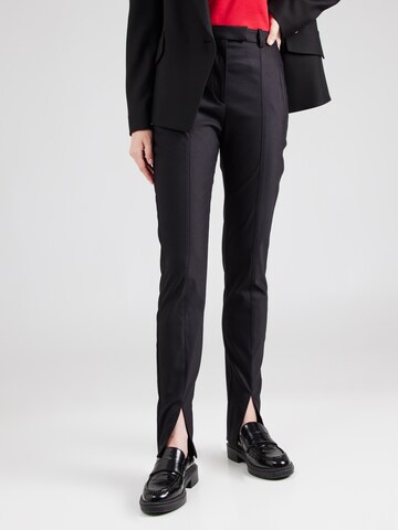 Regular Pantalon 'Tanaina' BOSS en noir : devant