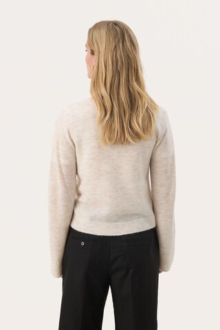 Part Two Knit cardigan 'Peytons' in Beige