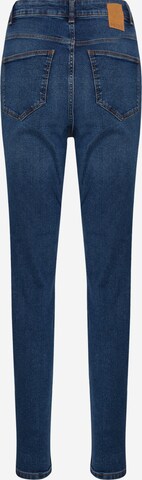 Pieces Tall Tapered Jeans 'Kesia' i blå