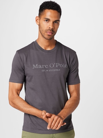 Marc O'Polo قميص بلون رمادي: الأمام