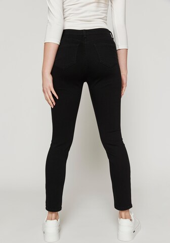 Hailys Slimfit Jeans 'Pa44lina' in Schwarz