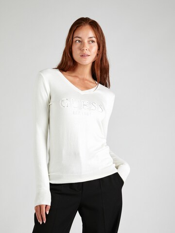 GUESS Pullover 'Jade' in Beige: predná strana