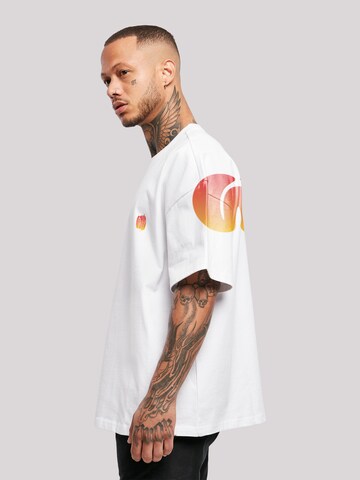 T-Shirt 'WYLD WILD' F4NT4STIC en blanc