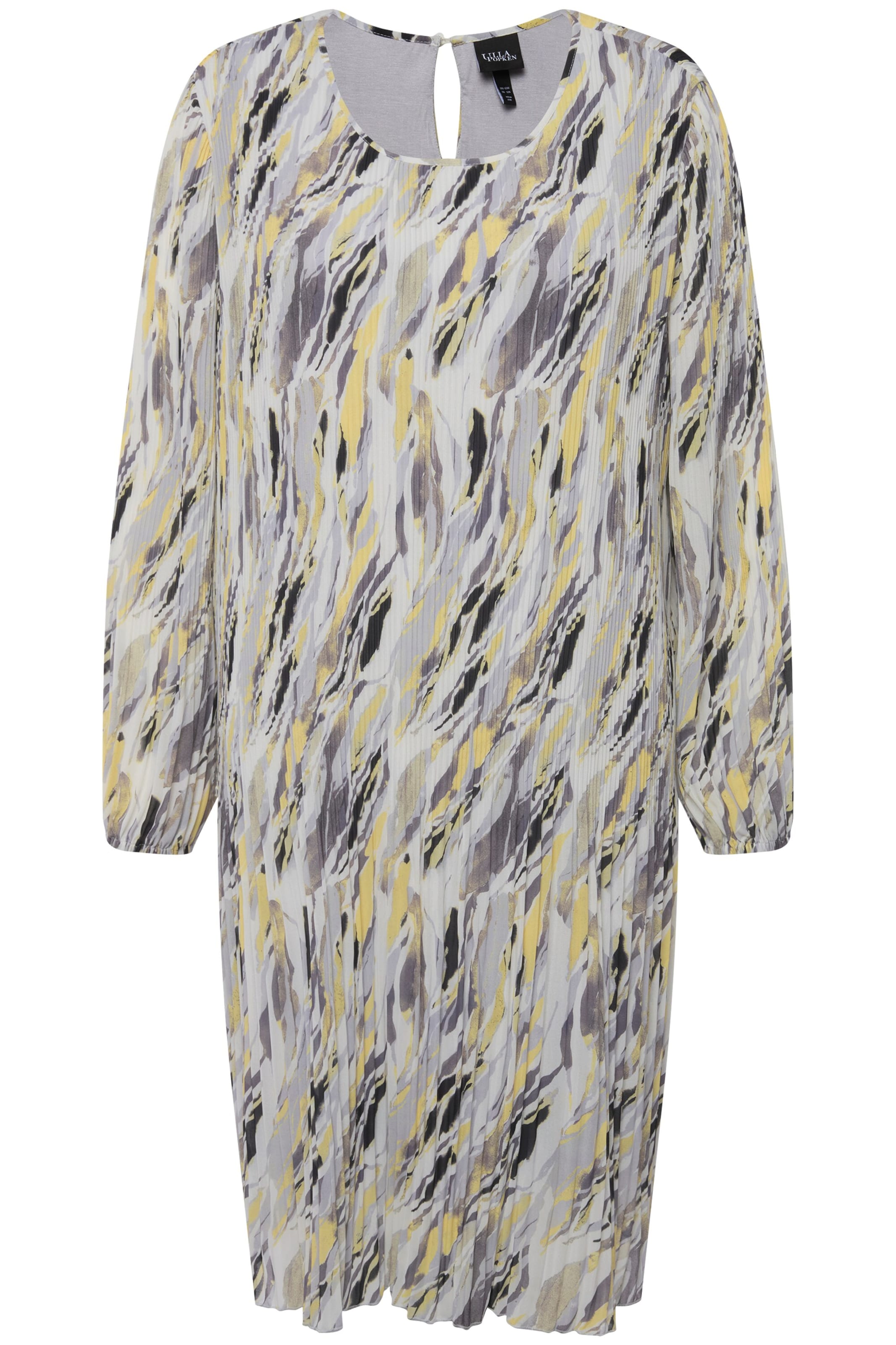 Ulla Popken Šaty – zelená: přední strana