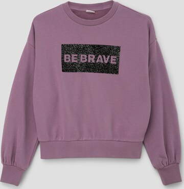 s.Oliver - Sweatshirt em roxo