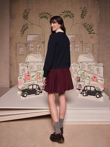 Cath Kidston - Casaco de malha 'Paddington' em azul