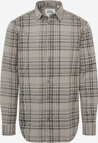 Only & Sons Regular fit Button Up Shirt 'AXL' in Grey: front