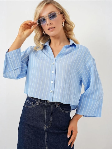 Bigdart Blouse in Blauw