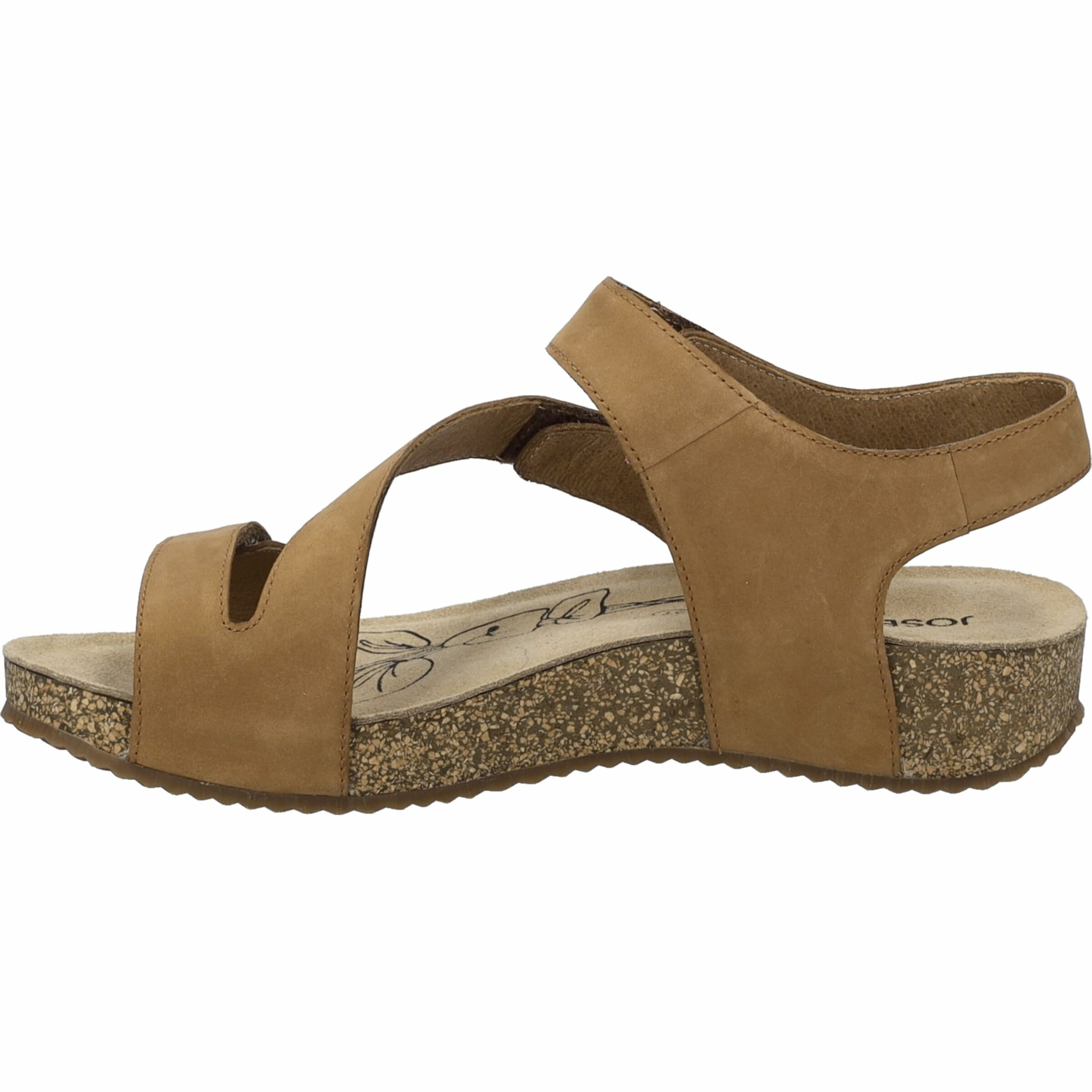 JOSEF SEIBEL Strap sandal 'Tonga 25' in Brown