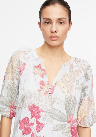 COMMA Bluse in Blau