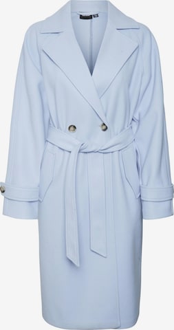 VERO MODA Between-Seasons Coat in Blue: front