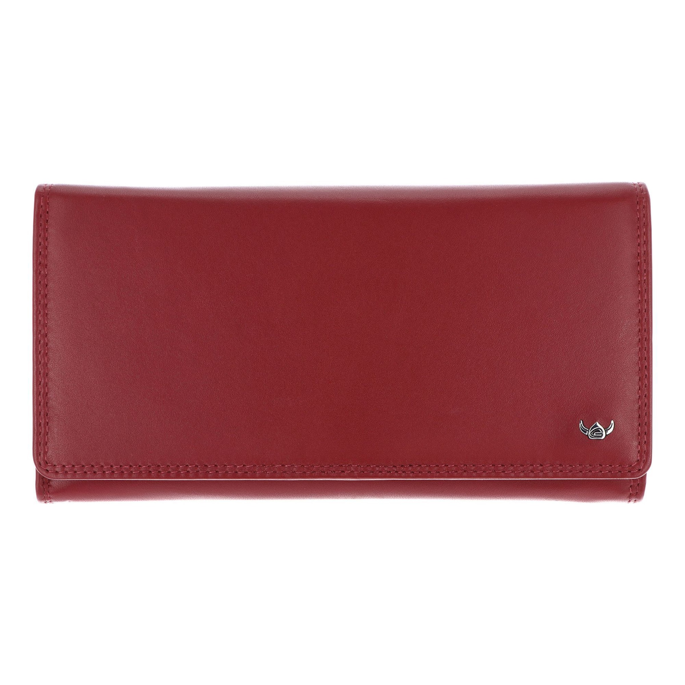 Porte-monnaies 'Polo ' GOLDEN HEAD en rouge : devant