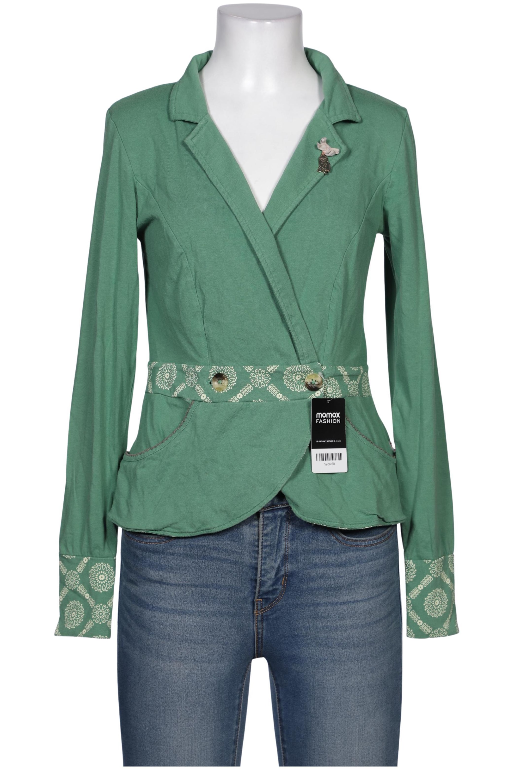 Blutsgeschwister Blazer M in Grün: Vorderseite