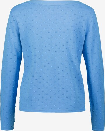 zero Pullover in Blau