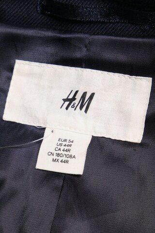 H&M Suit Jacket in XL in Blue