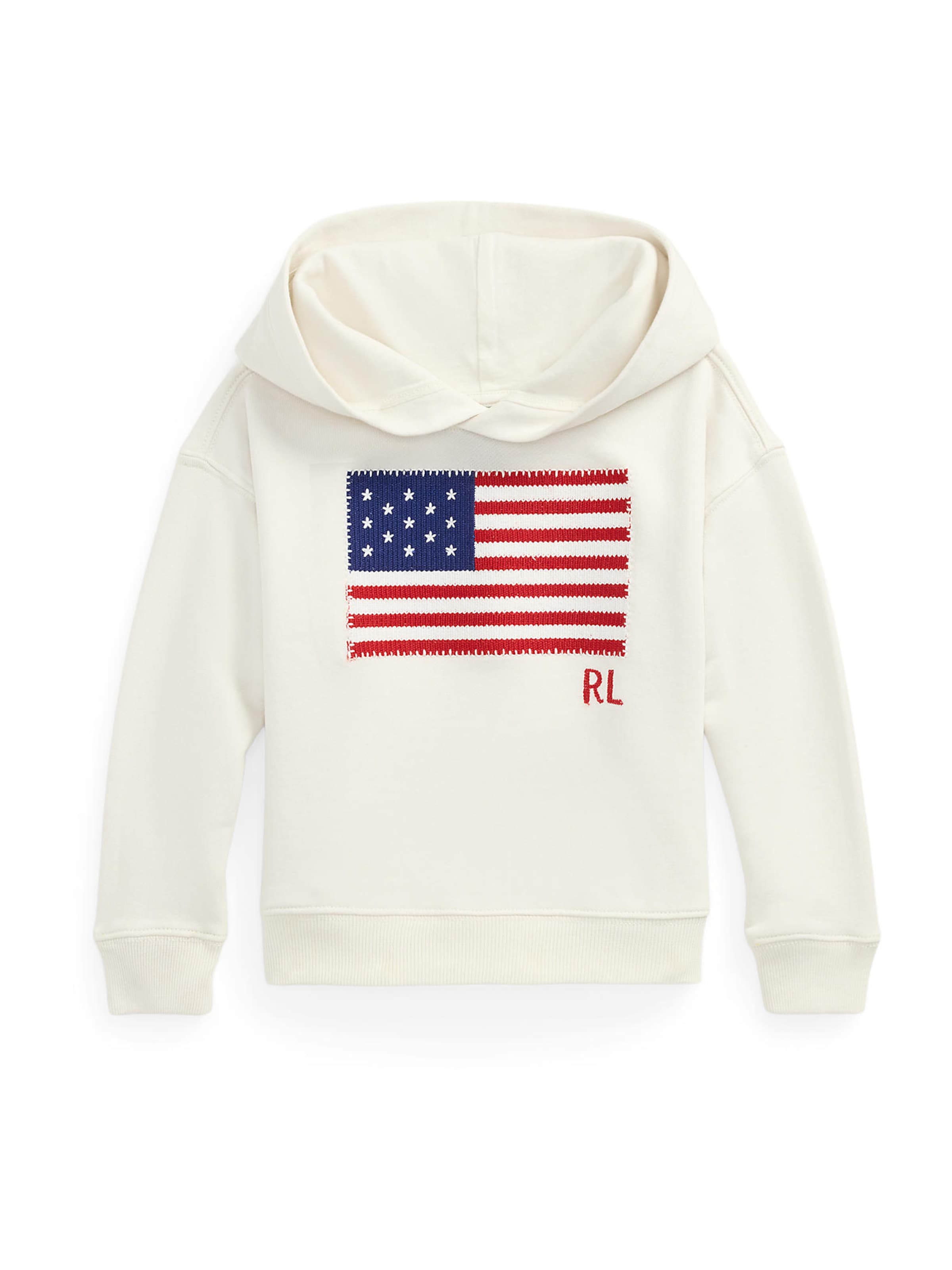 Polo Ralph Lauren - Sudadera en blanco: frente