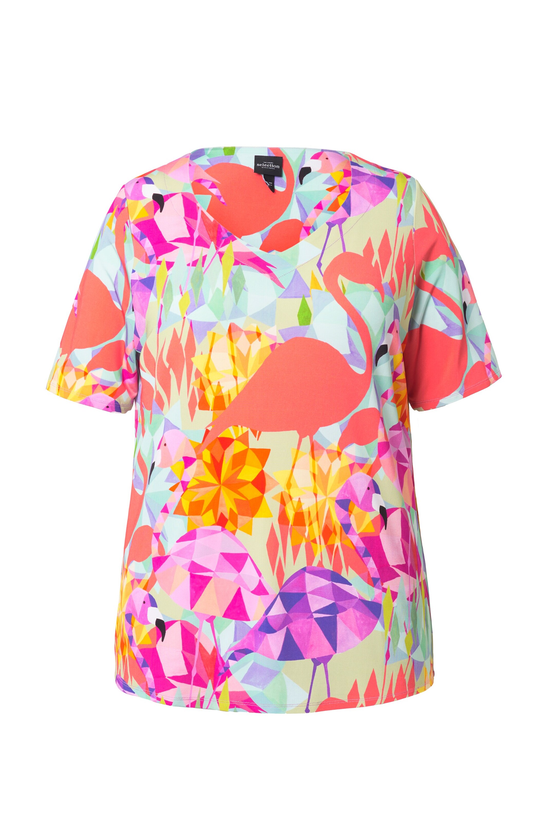 Ulla Popken Shirt in Mischfarben: Vorderseite