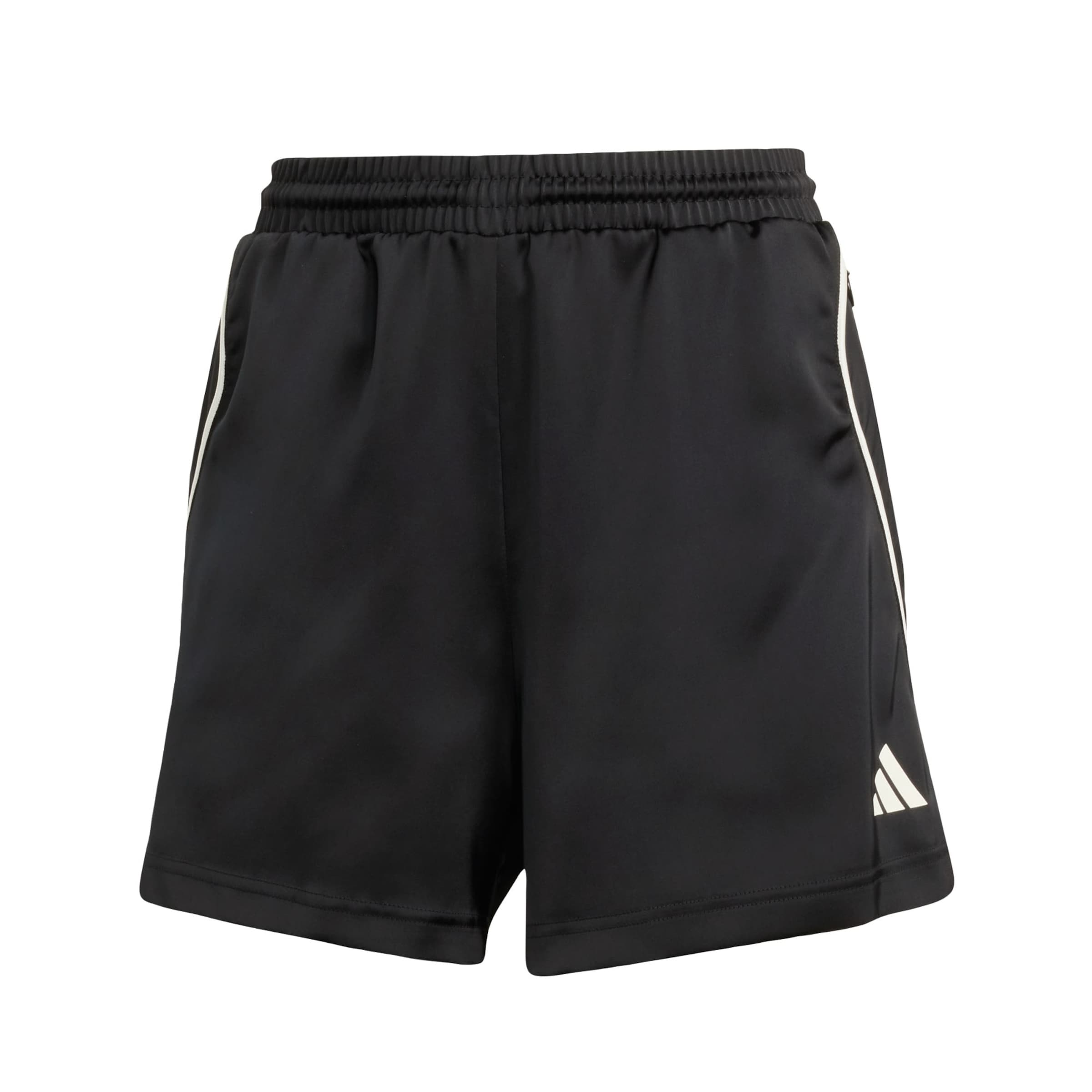 Largi Pantaloni sport 'Stadium' de la ADIDAS SPORTSWEAR pe negru: față