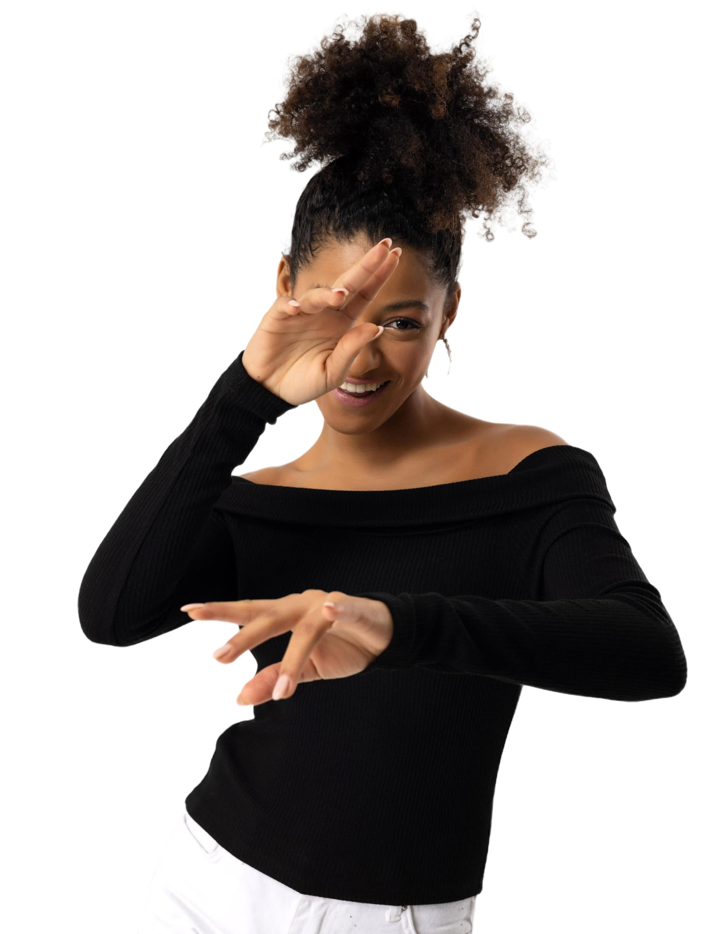 No Matter What Shirt in Schwarz