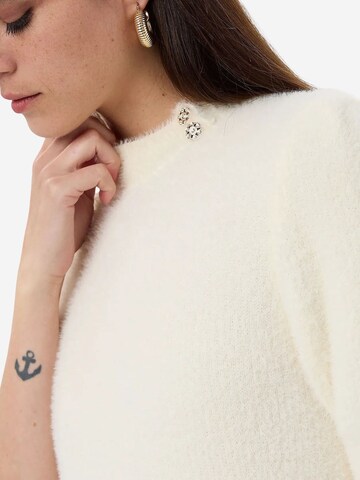 Hiccup Pulóver 'Pullover' - fehér