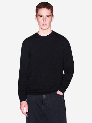 ARMANI EXCHANGE - Jersey 'XM002986 AF10454' en negro: frente