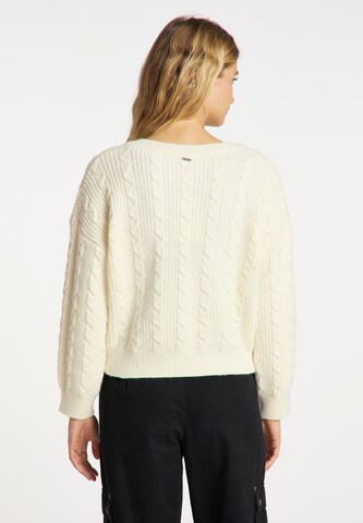 Pull-over DreiMaster Vintage en blanc