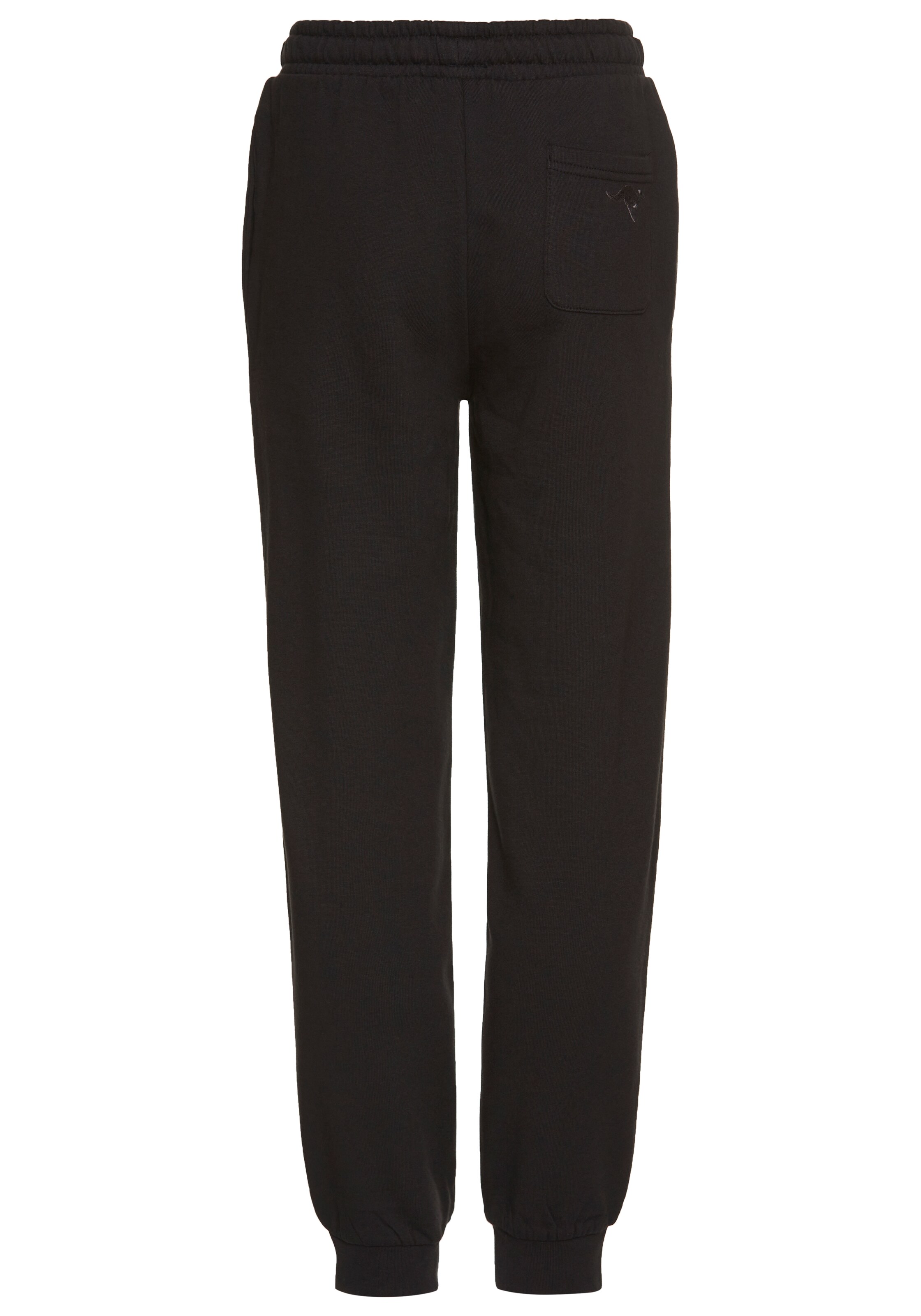 KangaROOS Tapered Pants in Black