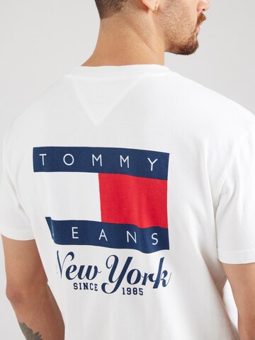 Tommy Jeans Tričko 'HERITAGE' - Biela