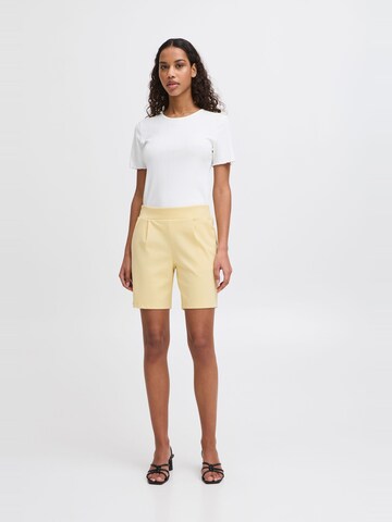 Regular Pantalon ' IHKate ' ICHI en beige