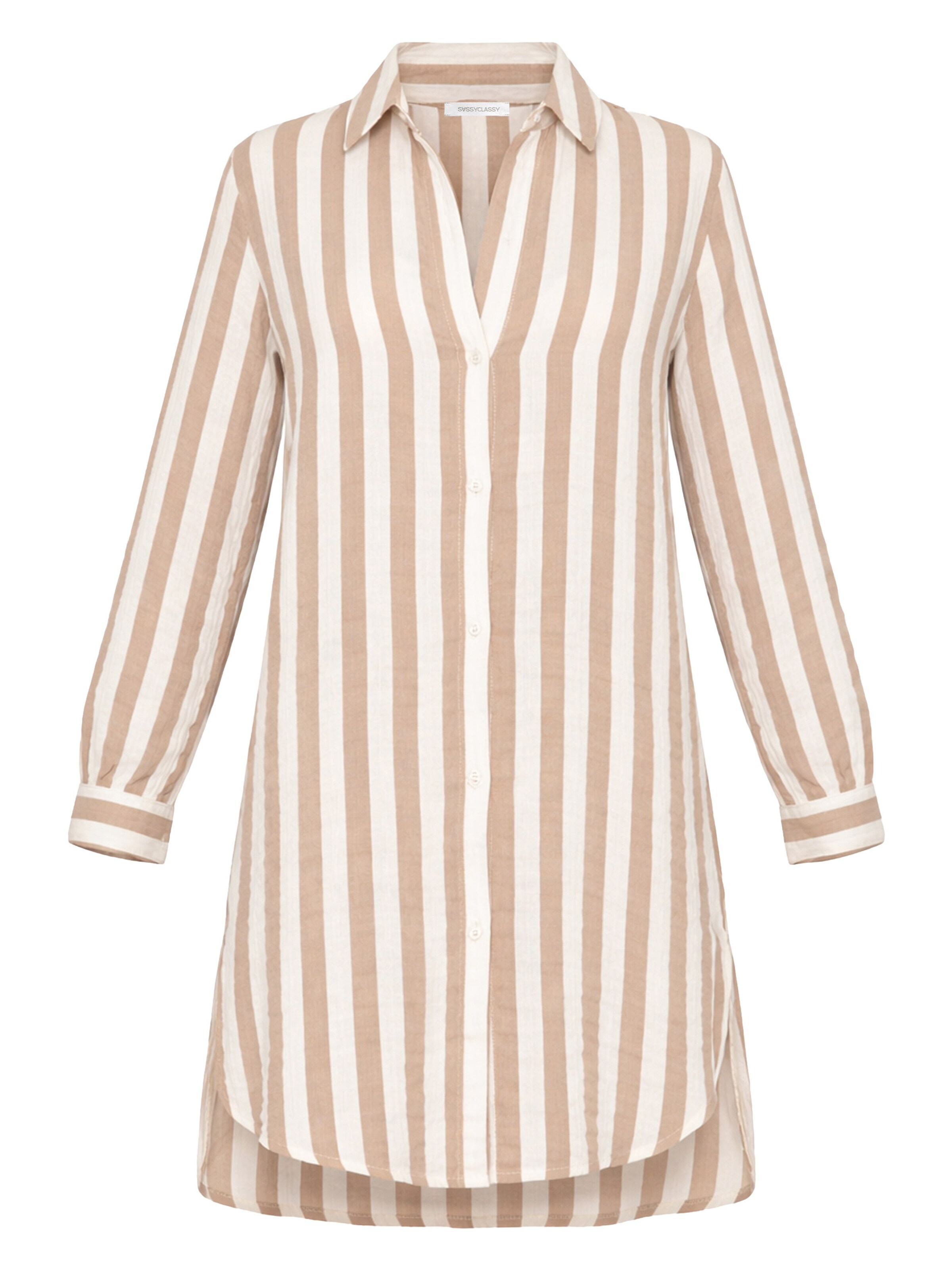 SASSYCLASSY Kleid‌‌ in Grau: Vorderseite