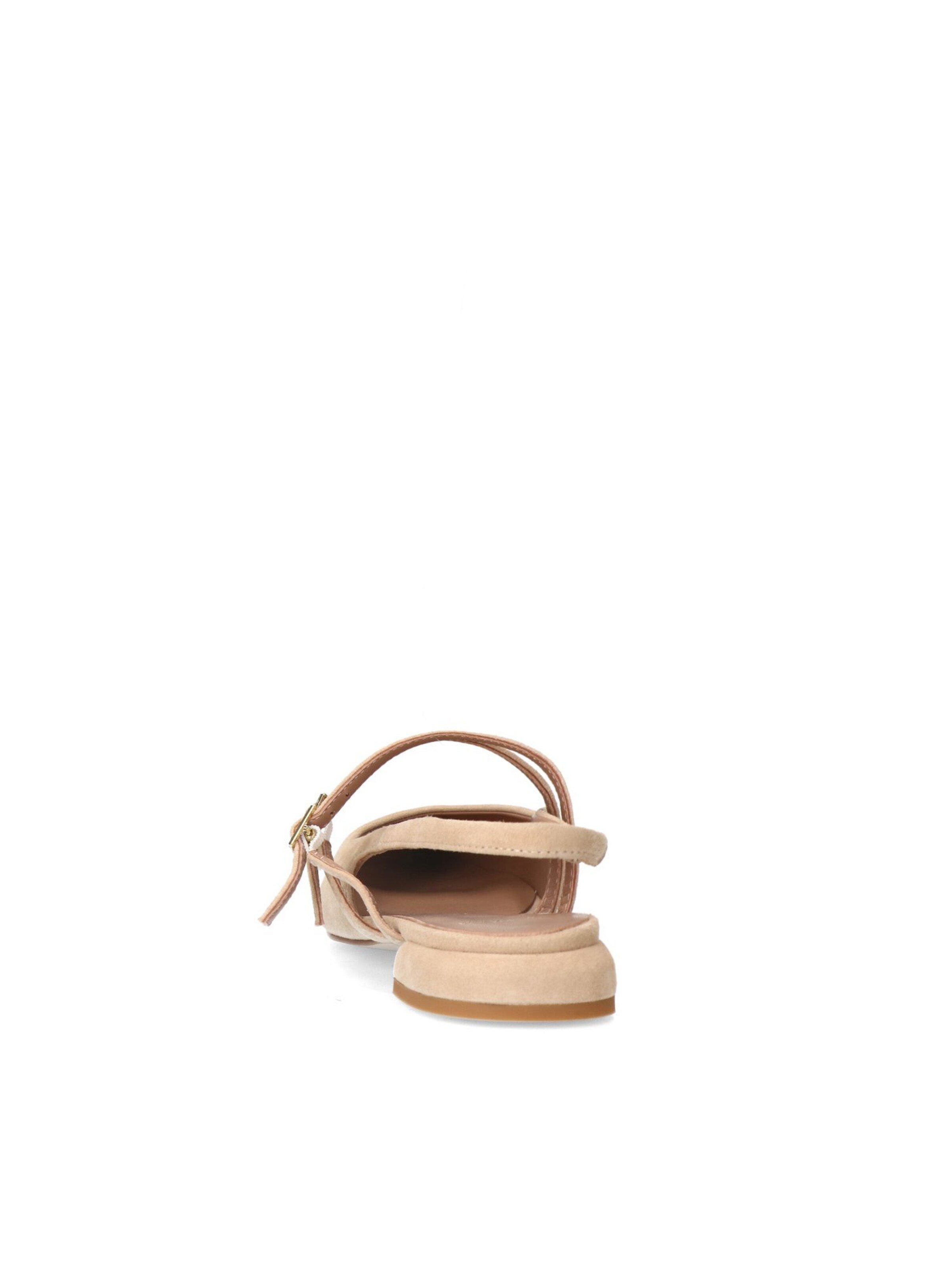 MANFIELD Slingback Pumps in Beige