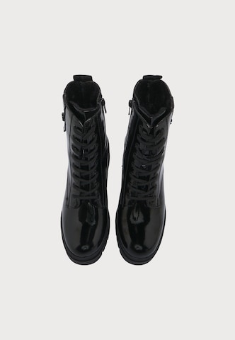 s.Oliver Lace-Up Ankle Boots in Black