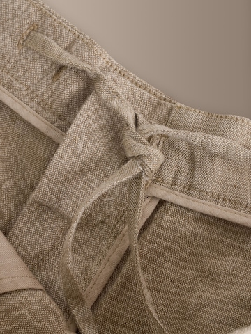 Loosefit Pantalon à pince Next en marron