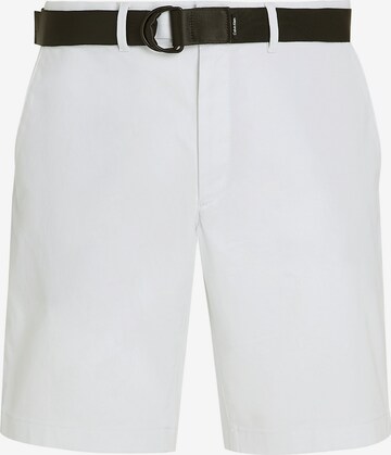 Calvin Klein Broek in Wit: voorkant