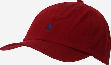 Chapeau Polo Ralph Lauren en rouge : devant