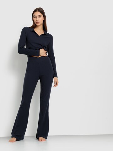 LSCN by LASCANA Pyjama in Blauw: voorkant