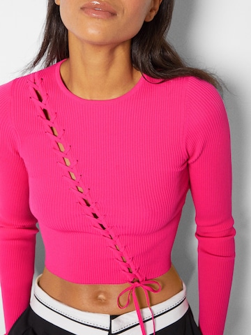 Bershka Shirt in Roze