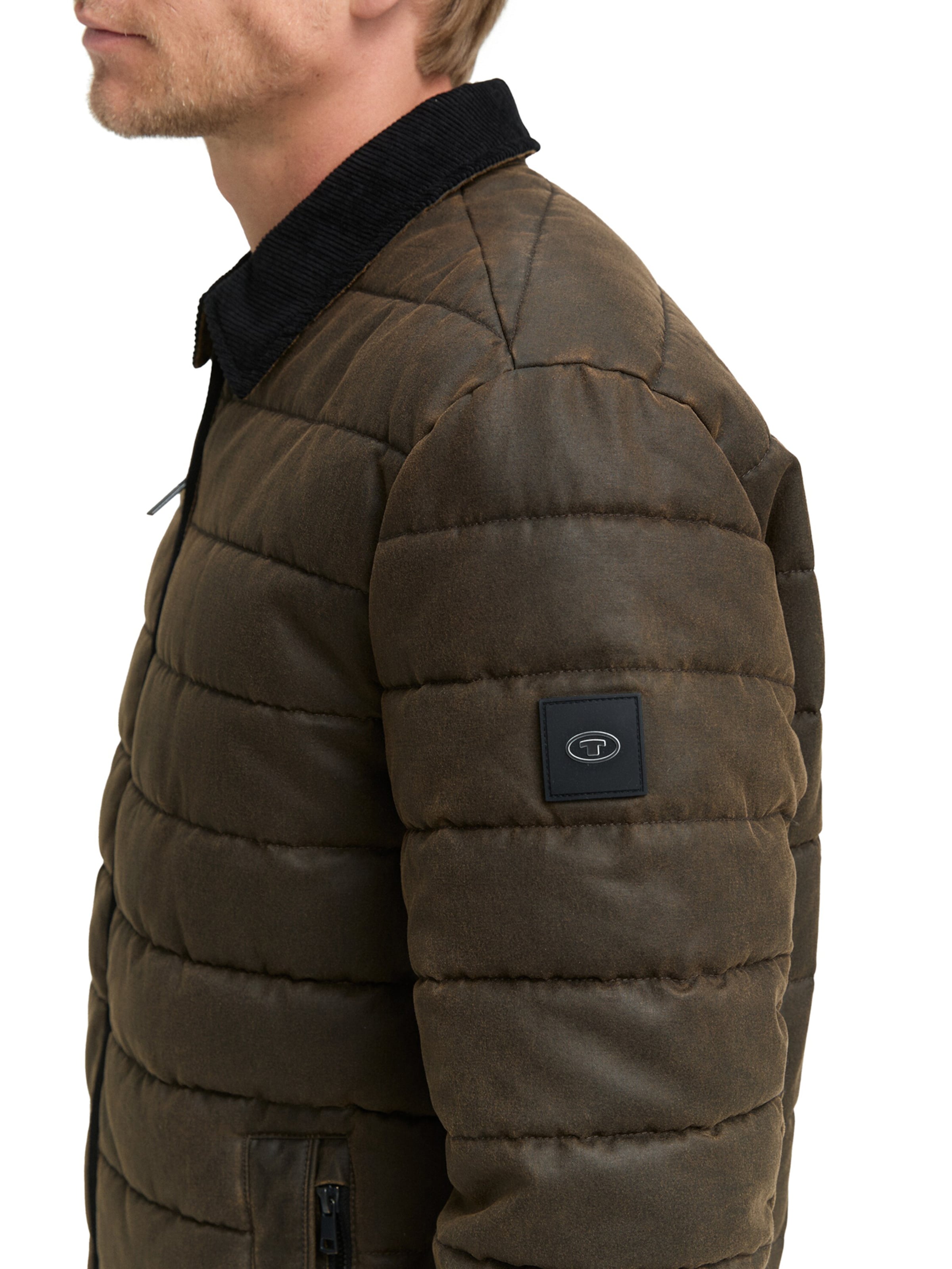 TOM TAILOR Between-Season Jacket in Brown