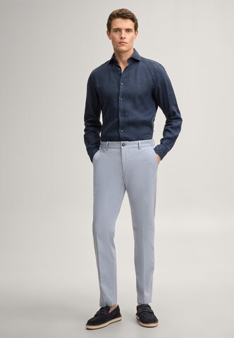 JOOP! Slim fit Trousers with creases ' Hank ' in Blue